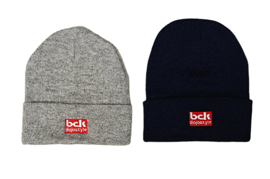 BJJ Toque/Beanie Navy and Grey